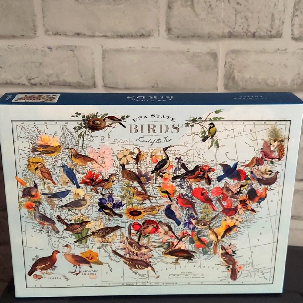 USA State Birds Land of the Free 1000peice jigsaw puzzle